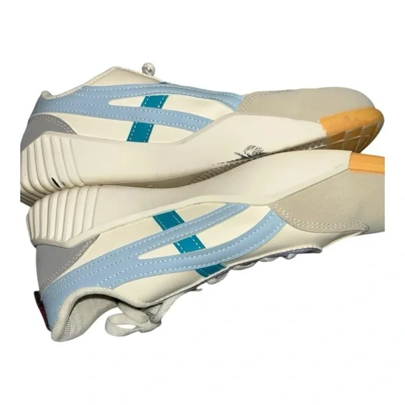 DF DE FLORANCE Cloudea™ women’s Sneakers Size 9.5 blue purple tan white - Picture 8 of 12